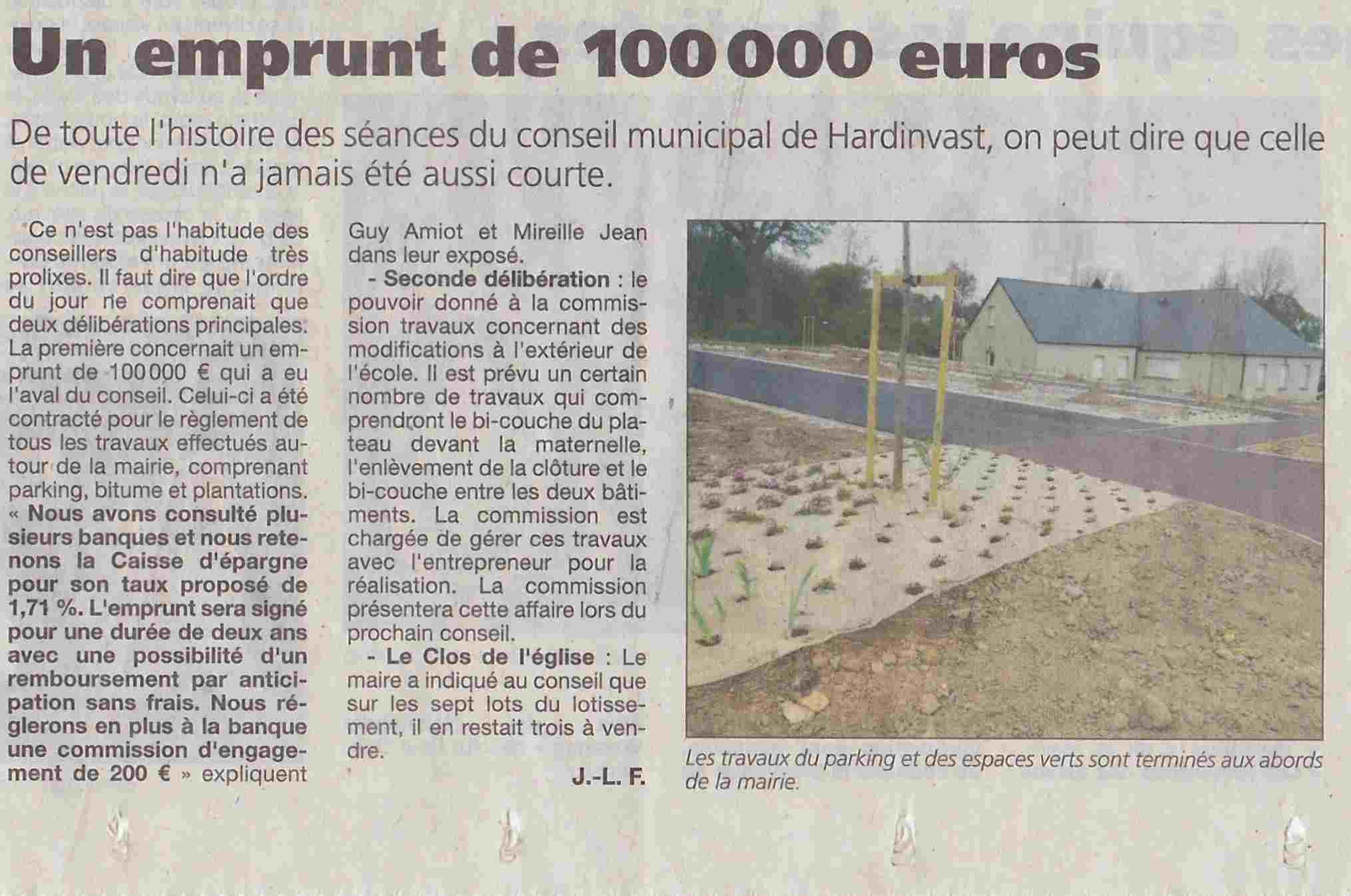 comment emprunter 100 000 euros