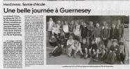 Une belle journée à Guernesey